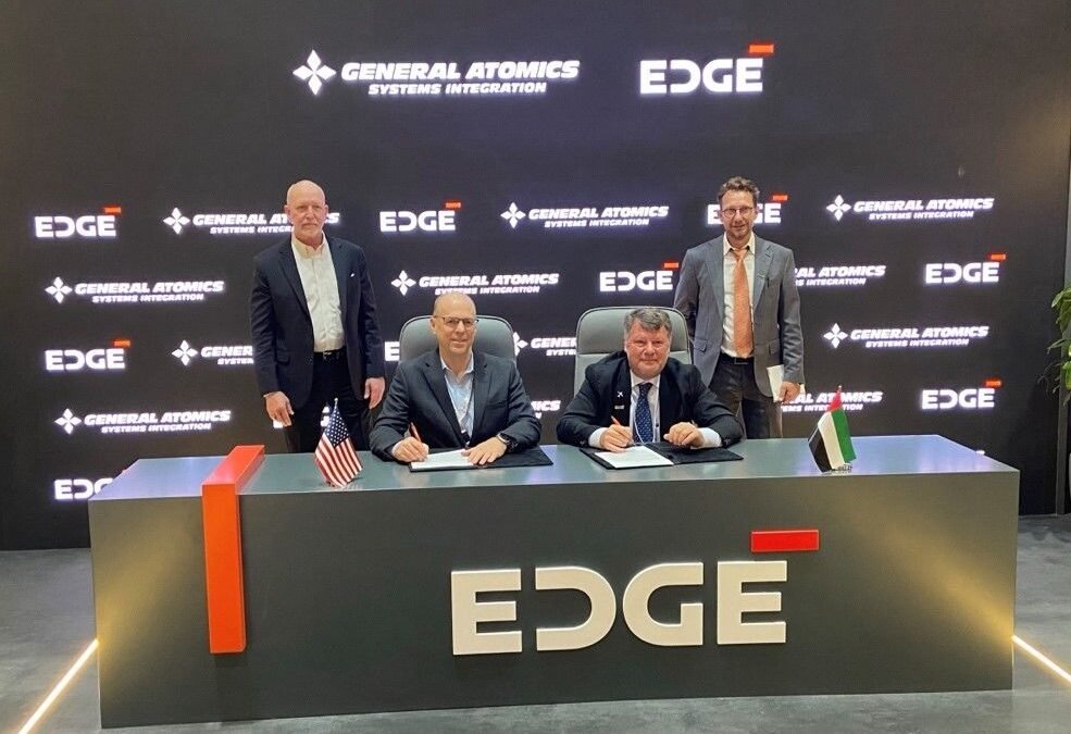 General Atomics y EDGE establecen una asociación para fabricar, probar y reparar sistemas electromecánicos