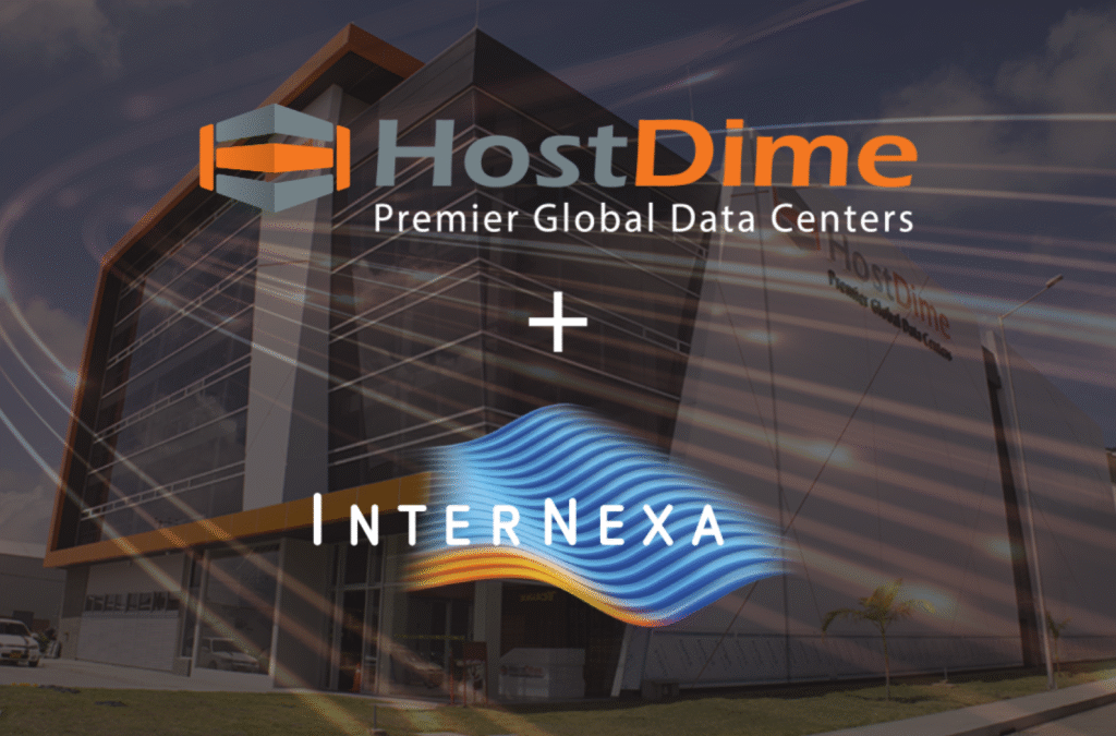 Internexa lanza PoP en el centro de datos de HostDime en Bogotá, Colombia