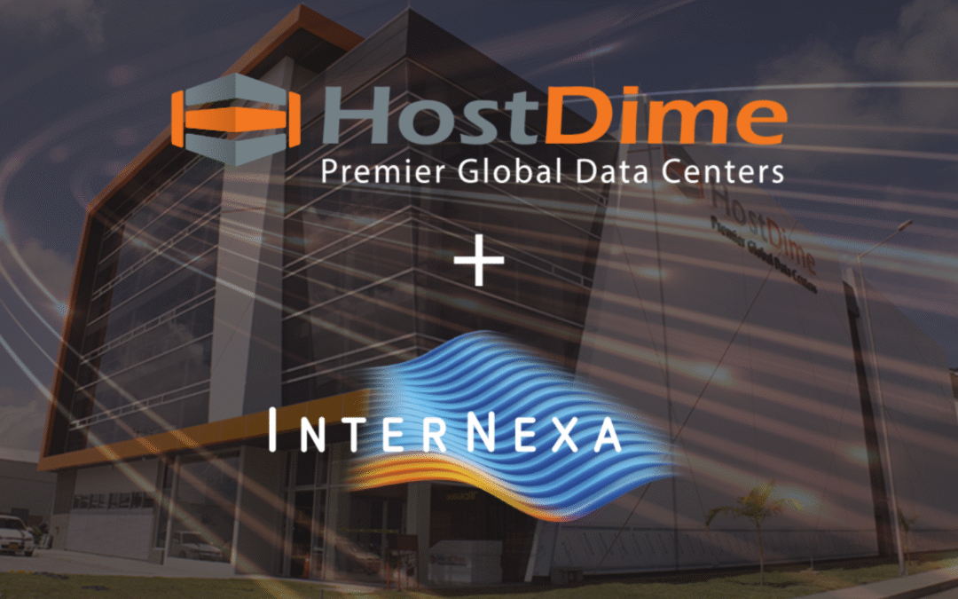Internexa lanza PoP en el centro de datos de HostDime en Bogotá, Colombia